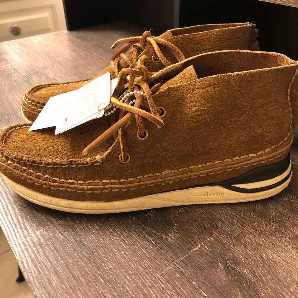 Visvim Voyageur Moc Folk ankle boot